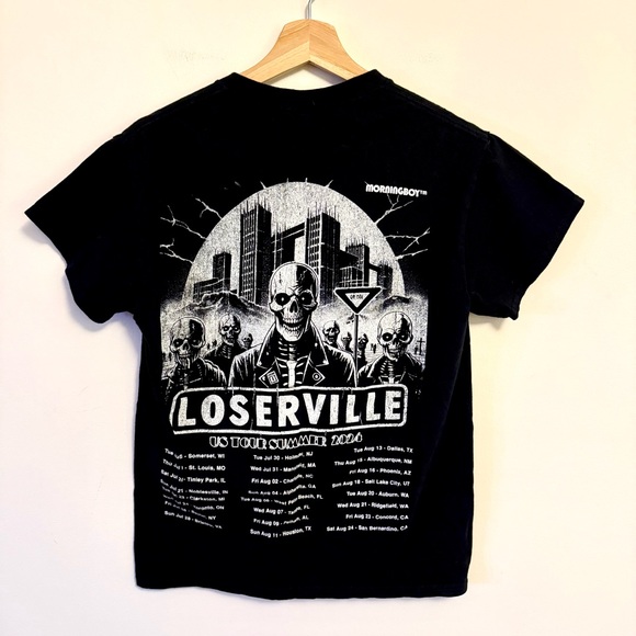 Limp Bizkit Loserville U.S. Tour Summer 2024 Official Morningboy Merch Graphic - Picture 3 of 4